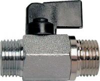 Кран шаровый 1/2" нар/нар mini (флажок) Bugatti (миникран) (810)